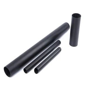 Odporna na promieniowanie UV długa żywotność 3K Carbon Fiber Tube