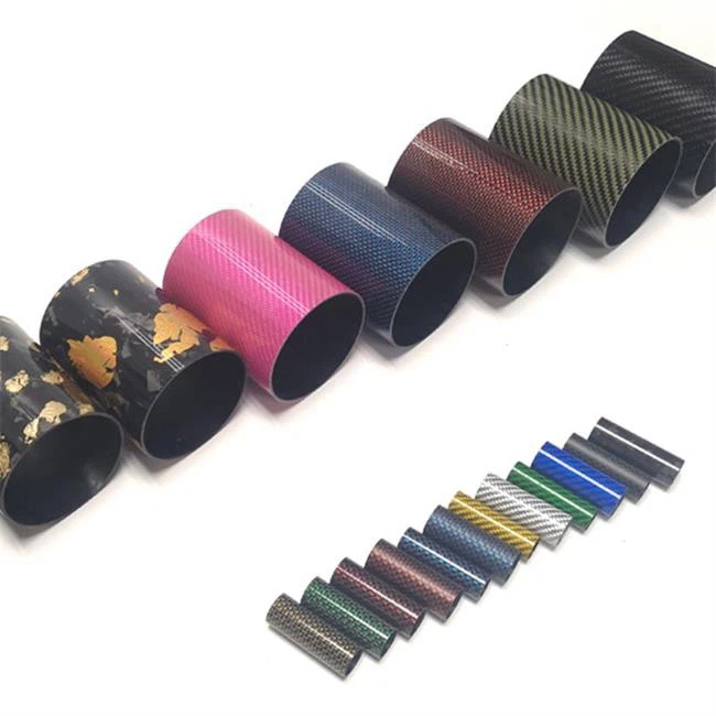 Large Diameter Colored Carbon Fiber Tube4